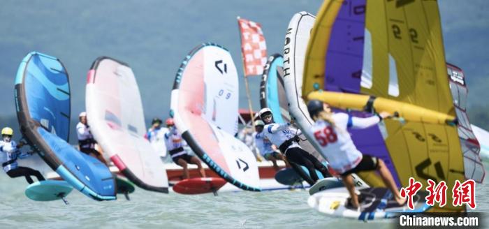 沙洲优黄杯2024风筝板亚洲锦标赛在浙江舟山岱山