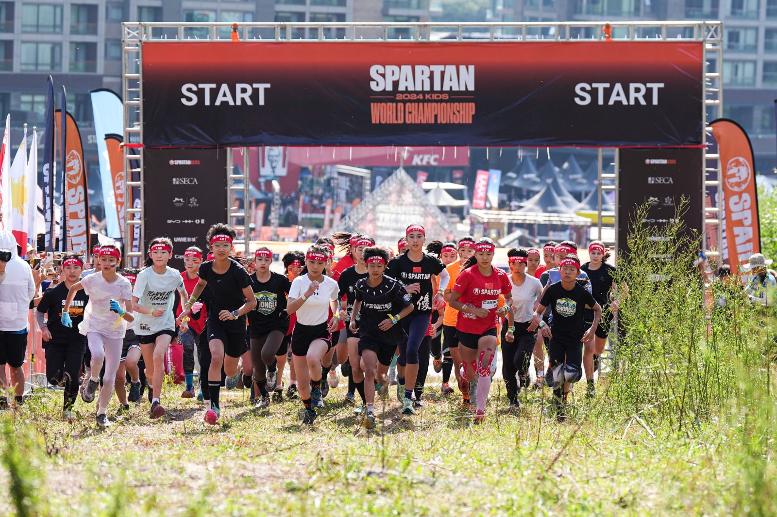 中国小将郑礼乾首夺斯巴达勇士儿童世锦赛男子