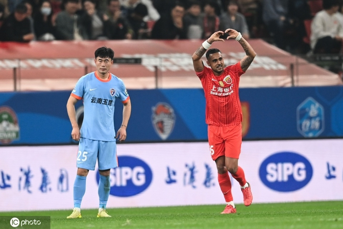 上海海港绝杀云南玉昆积分转正