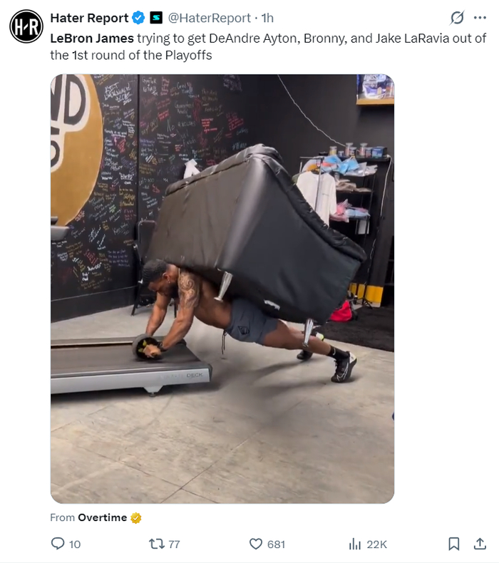 东契奇里夫斯伤退 湖人季后赛或由勒布朗单核出