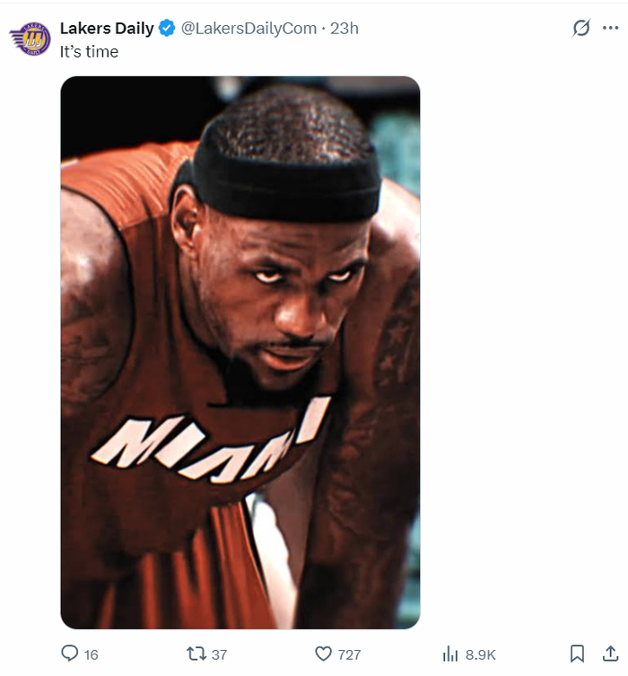 东契奇里夫斯伤退 湖人季后赛或由勒布朗单核出