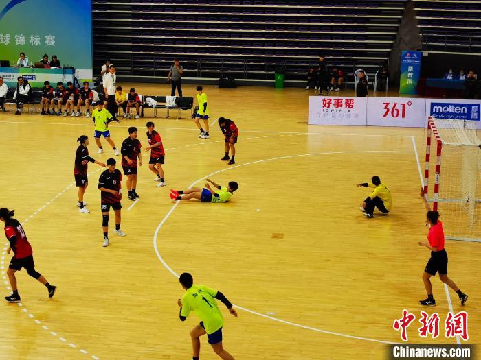 青海西宁举行的全国青年女子手球锦标赛总决赛