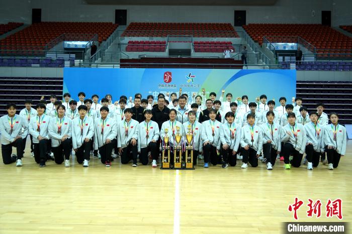 青海西宁举行的全国青年女子手球锦标赛总决赛